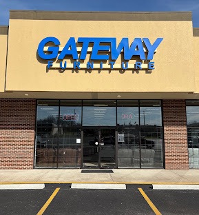 Gateway Furniture storefront sign on S Campbell Ave